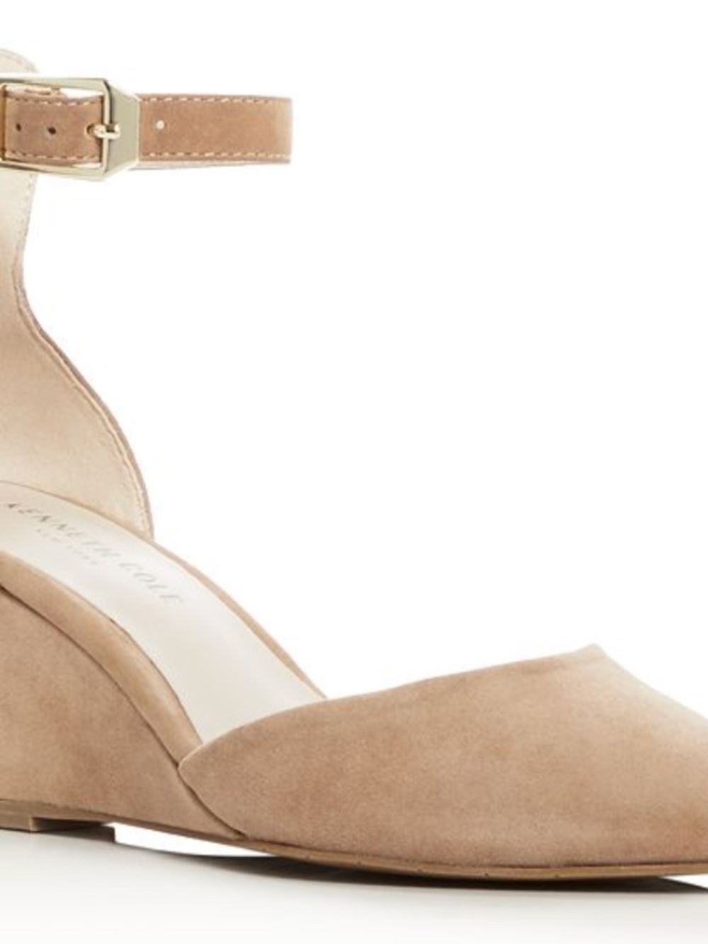 Keneth Cole Emery Suede Wedge